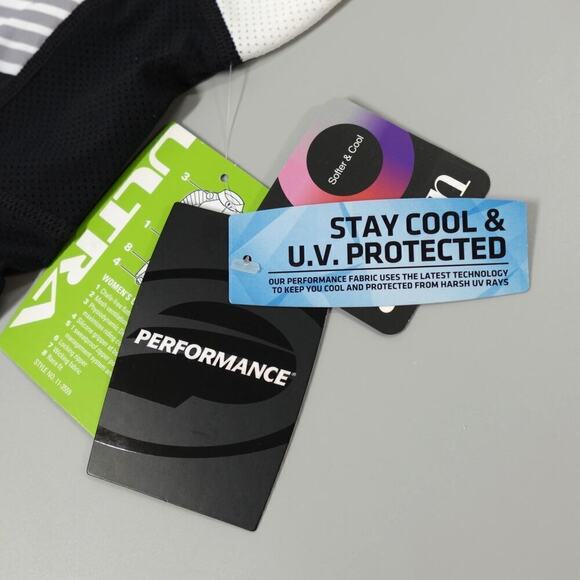 Performance Bicycle Ultra Jersey Womens XL Black Cycling Training UV Protection - Picture 11 of 16